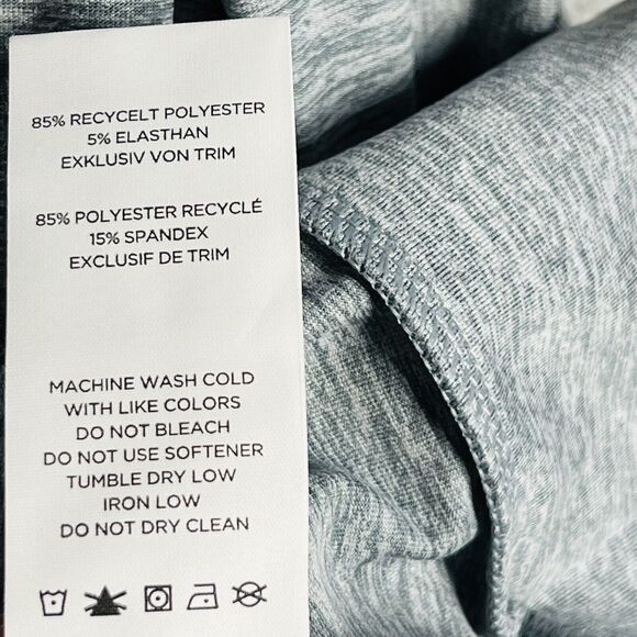 Fourlaps Stratus Wrap Cardigan Heather Gray Belted Robe Comfort Leisure Preppy - Picture 10 of 16